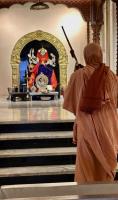 Jalabhisheka and Shodashopachara Puja by HH Swamiji on Samaradhana Divasa of HH Shrimat Pandurangashram Swamiji. SCM-Karla.(16 June 2026)